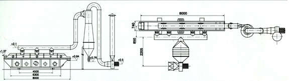 流化床干燥机工艺图